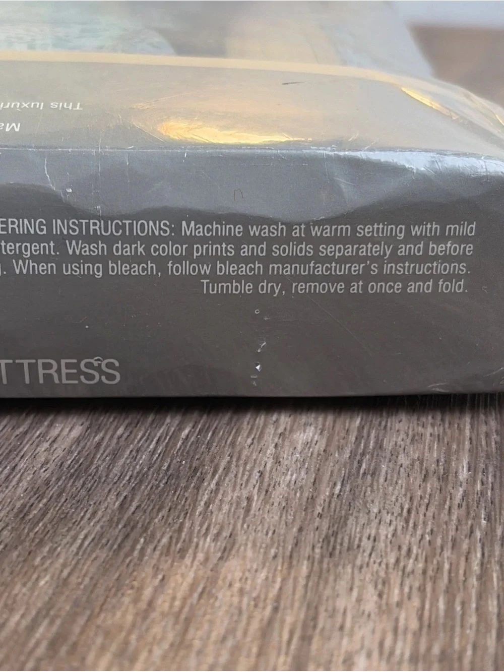 Vintage Martex Silk Forest Floral KING Sheet Set Flat & Fitted New Old Stock
